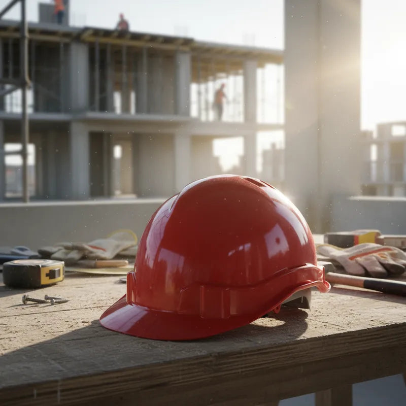 Casco de Seguridad Rojo Activex III – Protección, Comodidad y Diseño Moderno