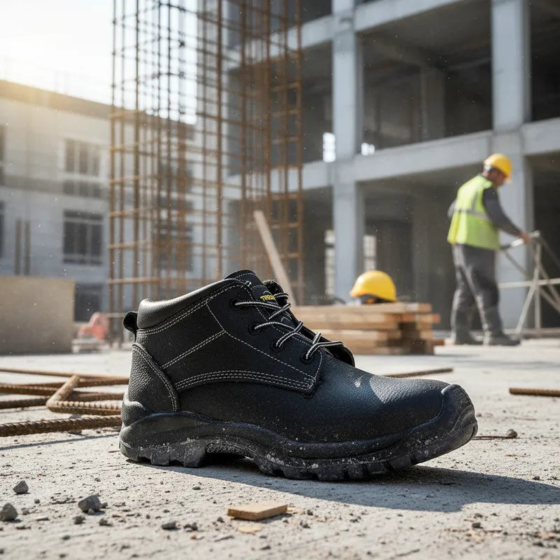Zapato de seguridad Anticlavo con Puntera de Acero