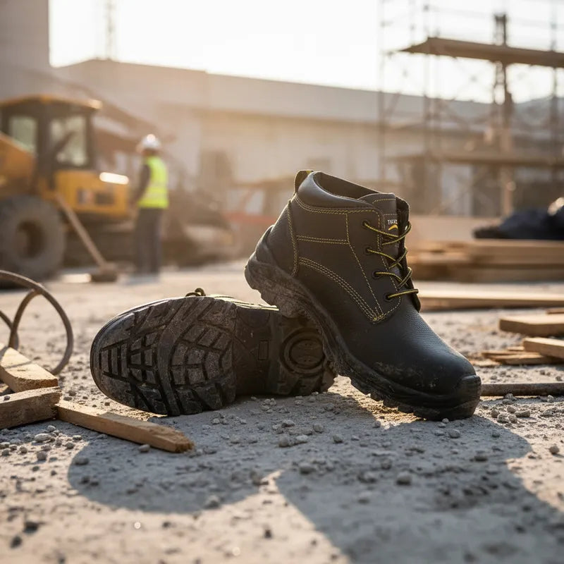 Zapato de seguridad Anticlavo con Puntera de Acero