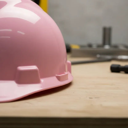 Casco de Seguridad dieléctrico Rosado V-gard