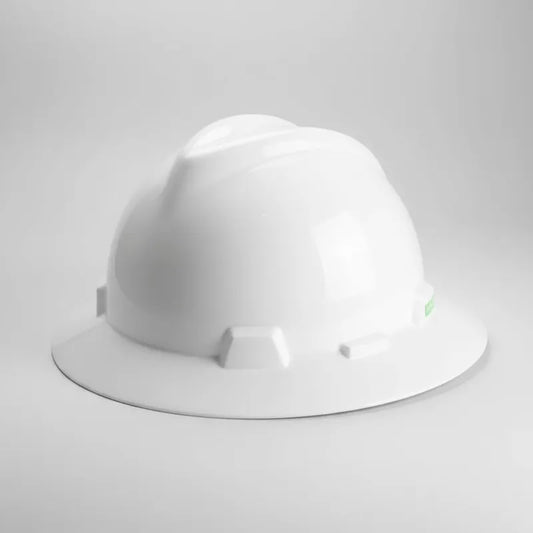 Casco de Seguridad Blanco dieléctrico de Ala completa V-Gard