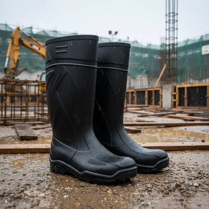 Bota de Seguridad Negra sin Puntera de Acero