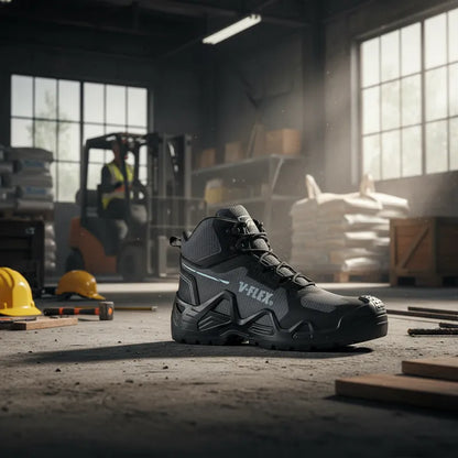 Botín de seguridad  Waterproof Gris