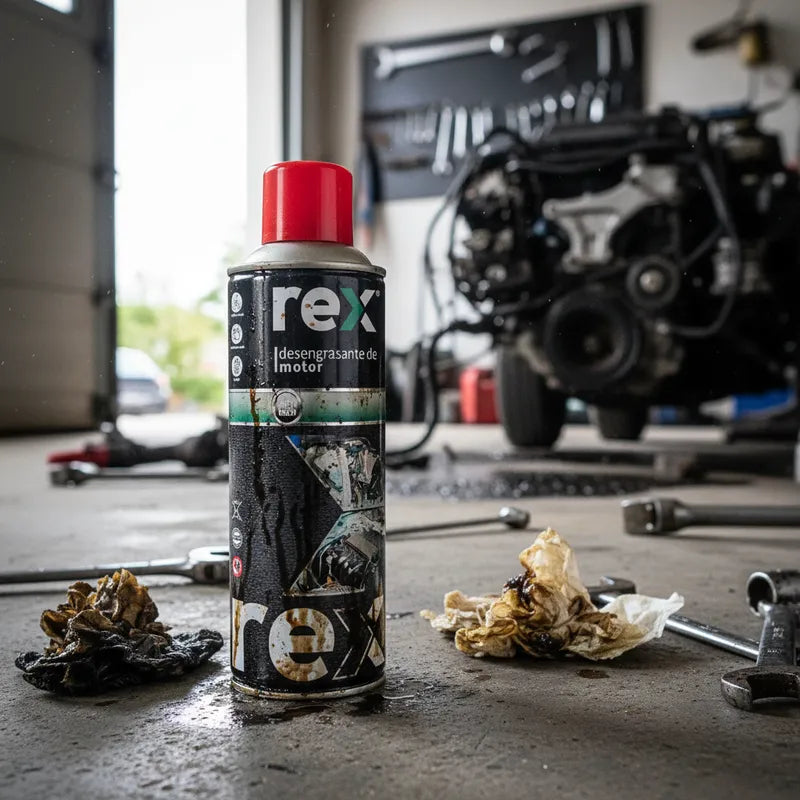 Spray Desengrasante Motores 450 Ml Rex