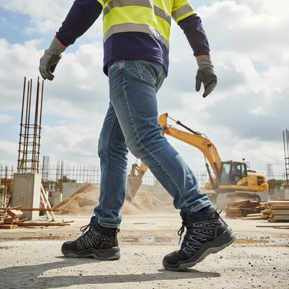 Botín de Seguridad con puntera de acero Estilo y Confort