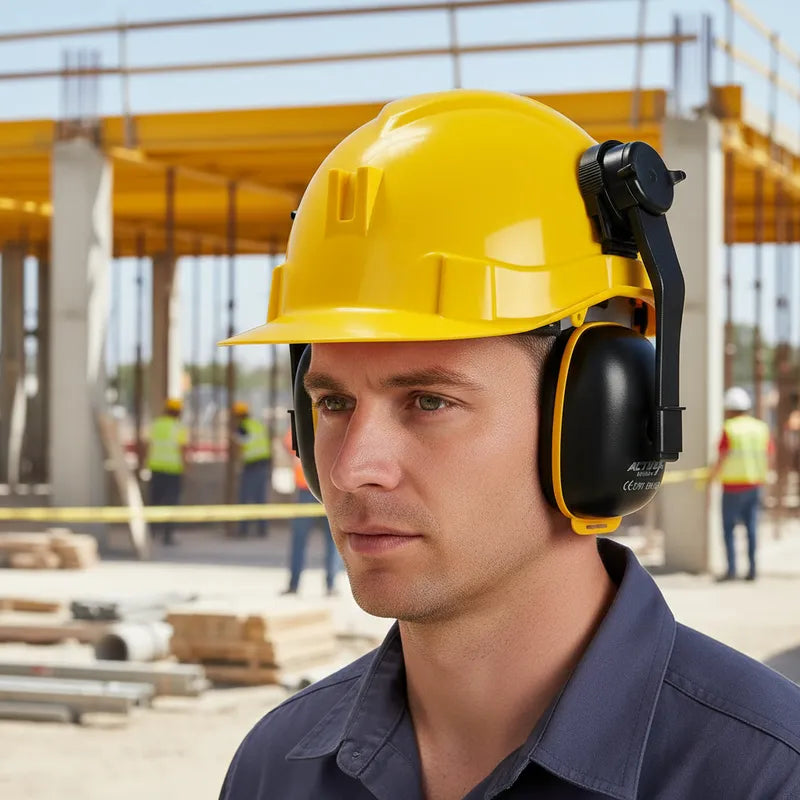 Fono para casco SNR de 26 dB – Protección Auditiva Confortable y Eficaz para Ambientes Ruidosos
