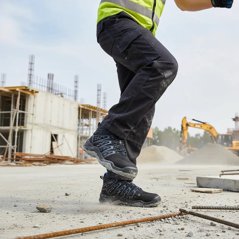 Botín de Seguridad con puntera de acero Estilo y Confort
