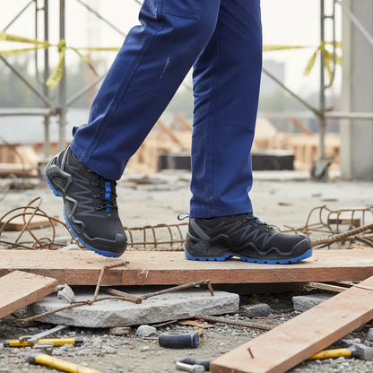 Zapato de Seguridad Negro tipo zapatilla