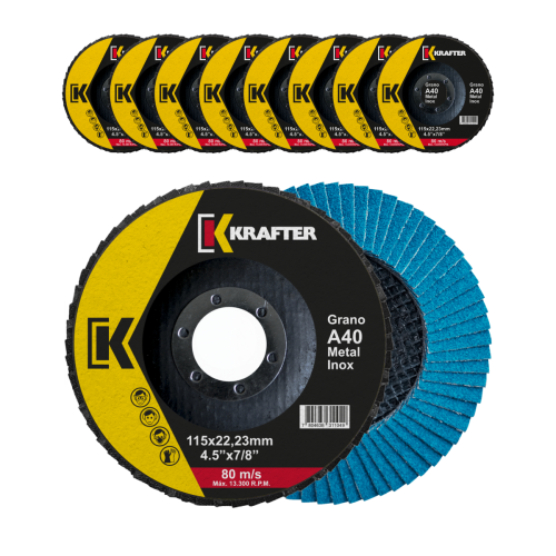 Disco Lamina 4.5" A40 (10unid)