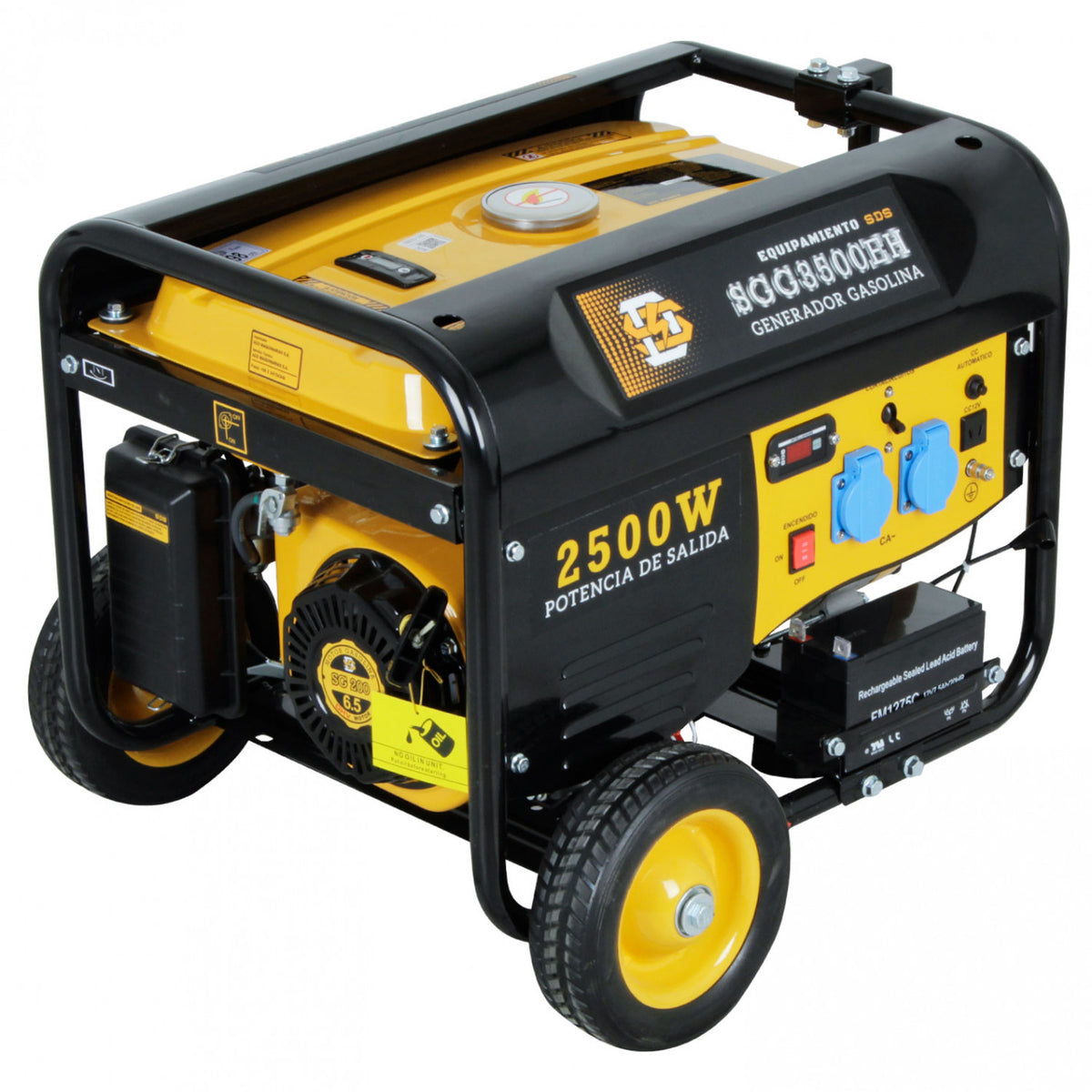 Generador bencin 3,4 kva - 2.8 kw 220v sgg3500eh