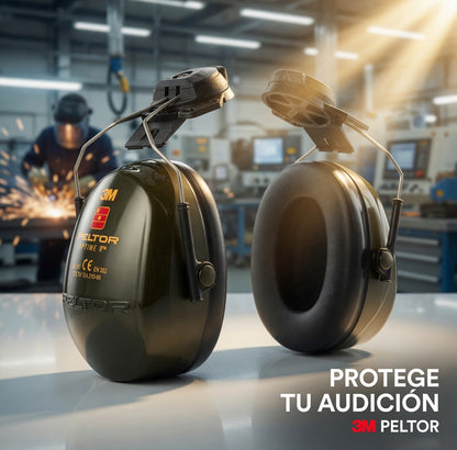 Fono para Casco Peltor 30 dB | Protección Auditiva Profesional Industrial
