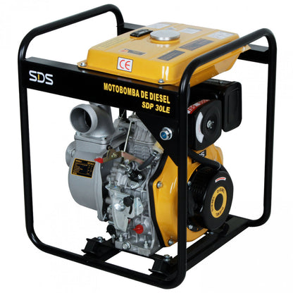 Motobomba diesel 3" arranque electrico sdp30le