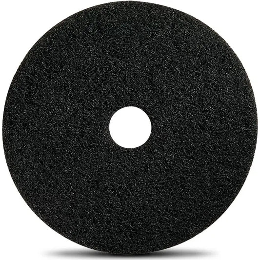 Pad de limpieza Negro 13” para Abrillantadora (caja 5u) Remoción