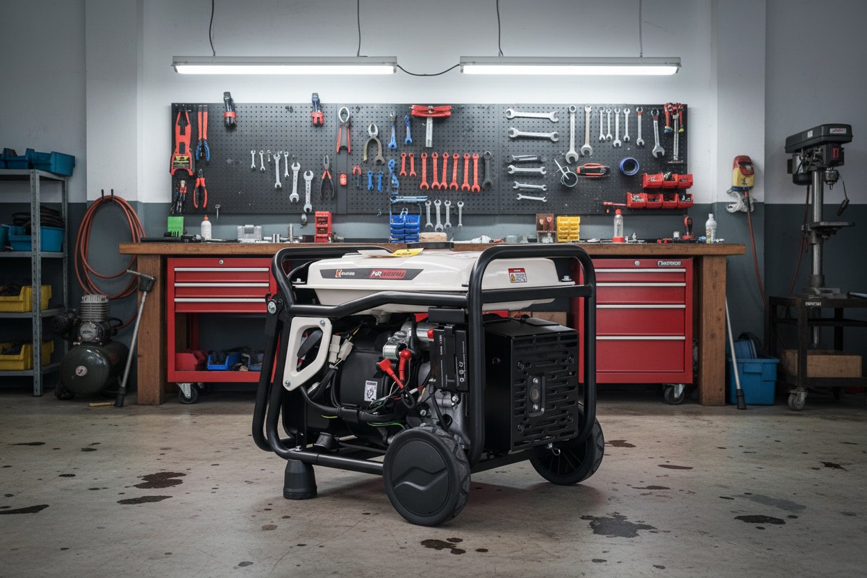 Generador Inverter 4 kVA con Partida Eléctrica – Ideal para Hogar y Uso Continuo