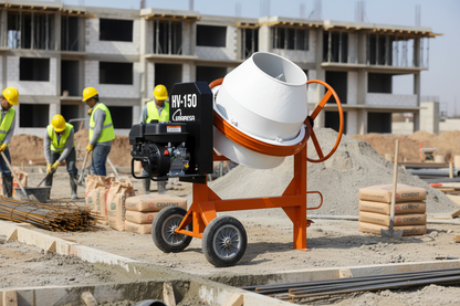 Betonera Gasolina 150 Litros Volteo Lateral – Uso Profesional